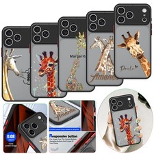Customized Cover Giraffe Theme Phone Case For Samsung S26 Plus S25 iPhone 17 Pro