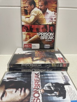 Prison Break Complete Collection Seasons 1-4  (DVD, 2008) Reg 4 Fast Post