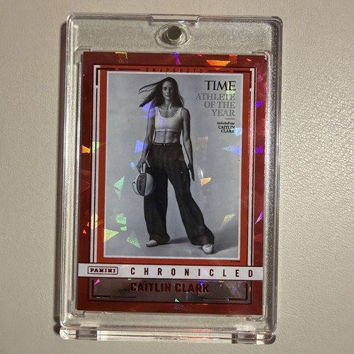 Caitlin Clark [Red Holo] #99 2025 Panini Caitlin Clark Chronicled card