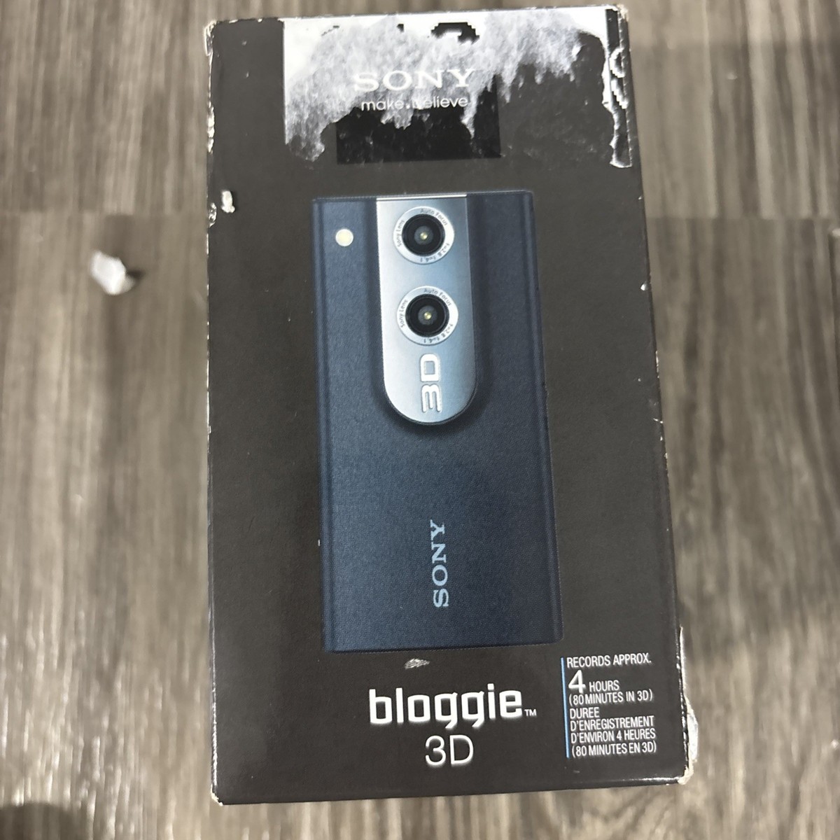 SONY Mobile HD Snap Camera Bloggie 3D MHS-FS3 #U5 | eBay