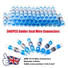 1000PCS Waterproof Solder Stick Seal Sleeve Heat Shrink Butt Wire Connectors Kit
