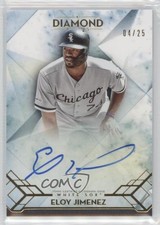 2020 Topps Diamond Icons Auto 4/25 Eloy Jimenez #AC-EJ Auto e6e