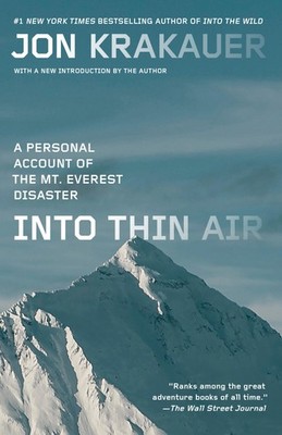 Into Thin Air: A Personal Account of the Mt. Everest Teal/Turquoise green