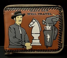 Have Gun Will Travel Vintage Paladin Toy Wallet Richard Boone CBS TV Western