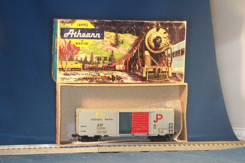 JP HO Athearn Metal 40' Boxcar Jersey Penn JP #704688 Acopladores Kadee | Zustand: Used