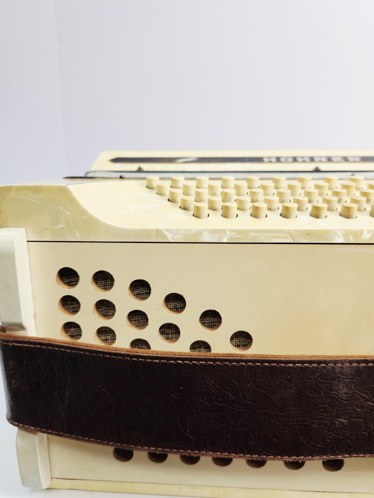 Vintage Hohner Tango II Accordion With Case 