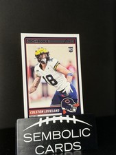 2025 Score - Rookies Colston Loveland #31 (RC)