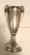 Taxco Sterling Silver 1977 Mexico National  Bridge Championship Trophy 262gm