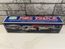 2000 Hess Fire Truck With Box -BRAND NEW