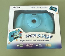 Kidstech Snap'N Play Digital Camera with built-in Games From Vivitar UNOPENED