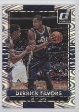 2014-15 Panini Donruss Swirlorama Derrick Favors #30 g0d