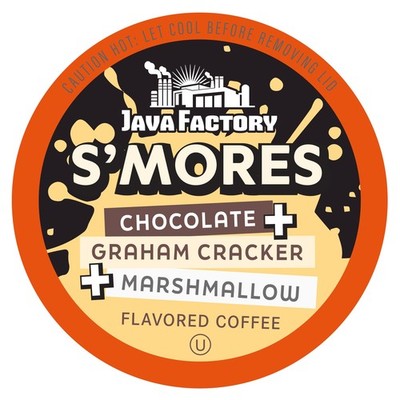 Java Factory Coffee Pods Chocolate, Graham Cracker and Marshmallow Flavored C...
