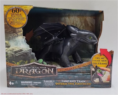How to Train Your Dragon Tame & Train Interactive Toothless SEE DETAILS