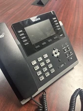 Yealink SIP-T46G Gigabit IP Phone – Color Display, PoE – Tested Used