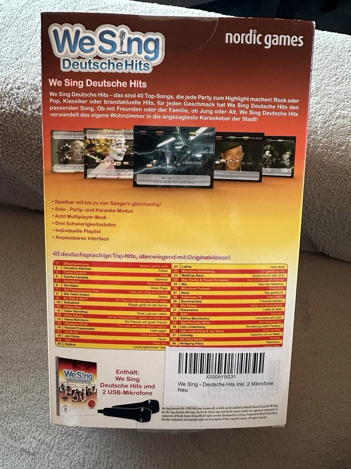 Wii Mikrofone 2x Für We Sing Ohne Spiel Nur 2 USB Mikrofone - Gebraucht - Bild 3 von 4