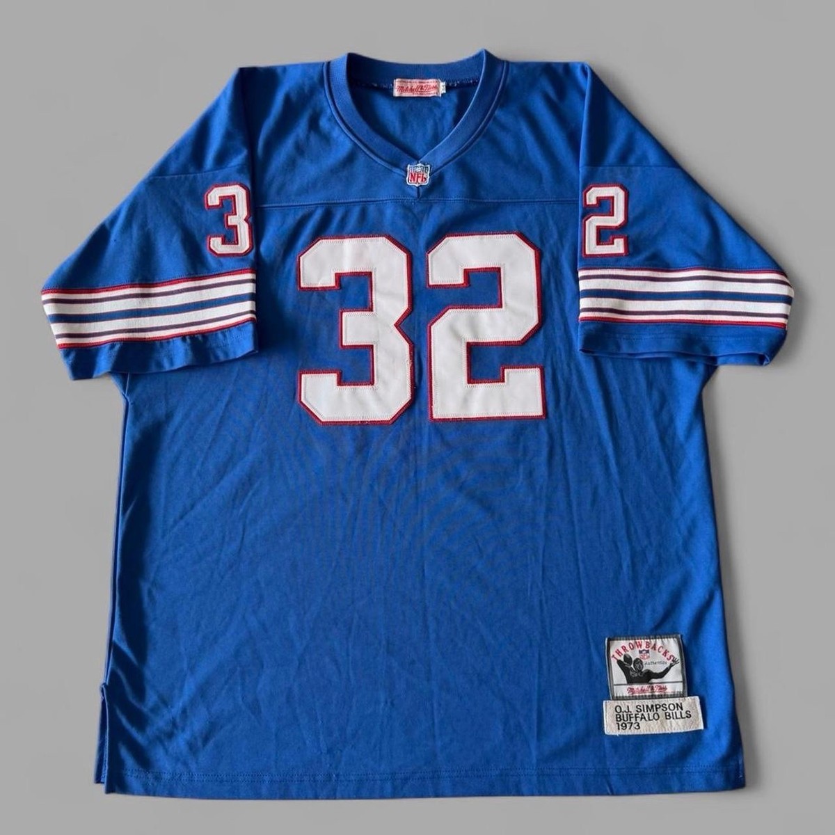 VINTAGE MITCHELL & NESS OJ SIMPSON NFL #32 BUFFALO BILLS 1973 SIZE