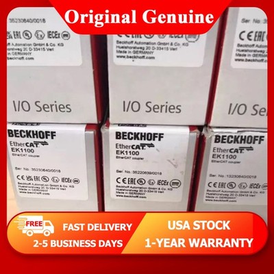 BECKHOFF EK1100 EtherCAT Terminal Module Real US Stock EK1100 Same Day Ship