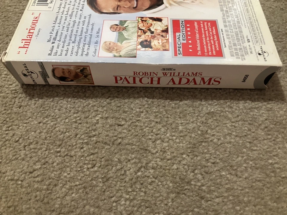 Patch Adams VHS 1999 Screener Promo Tape Robin Williams - Image 4 of 4