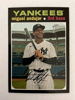 2020 Topps Heritage High Number Baseball Base Cards 501-725