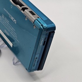 Nintendo 3DS Launch Edition Aqua Blue System With Charger Tested