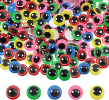 300Pcs 15Mm Googly Wiggle Eyes with Self Adhesive round Plastic Craft Sticker Ey