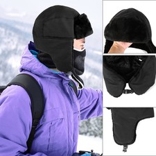 Result Thinsulate Sherpa Trapper Hat Winter Fleece Warm Cap with Ear Flaps Faux