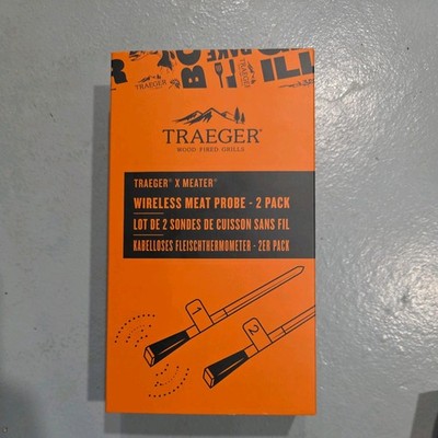 Traeger x Meater Wireless Meat Probe 2 Pack T06916 Brand New Open Box