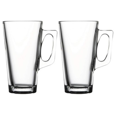 Pasabahce Vela Glas Becher 385ml Kaffee Tee Heiße Schokolade Latte Tasse Trinkgeschirr Set