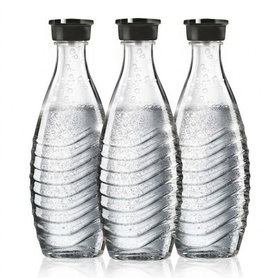 Original SodaStream Crystal Glasflaschen 3x 0,7L