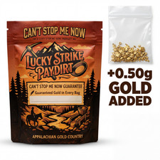Lucky Strike Paydirt – 0.50 Gram Gold Guaranteed 5785.25 per troy oz