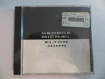 George Michael, Elton John   Don't Let The Sun Go Down On Me - 1991 CD SIngle VG