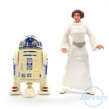 Star Wars Power of the Force POTF Princess Leia Collection R2-D2 ANH Complete