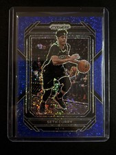 🔥Seth Curry 2022-23 Panini Prizm #19 Blue Sparkle 128/144 Brooklyn Nets *SP*