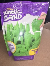 Kinetic Sand The Original Moldable Sensory Play Sand, Green, 2 Pounds. NWT 163
