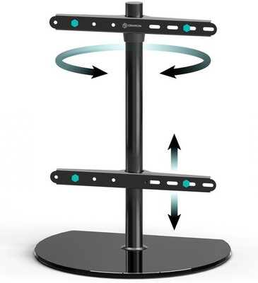 ONKRON Universal TV Ständer Tischplatte für 32'' - 65'' Bildschirme bis PT2-B schwarz