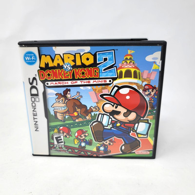 Mario vs. Donkey Kong 2: March of the Minis (Nintendo DS) CIB Complete Tested