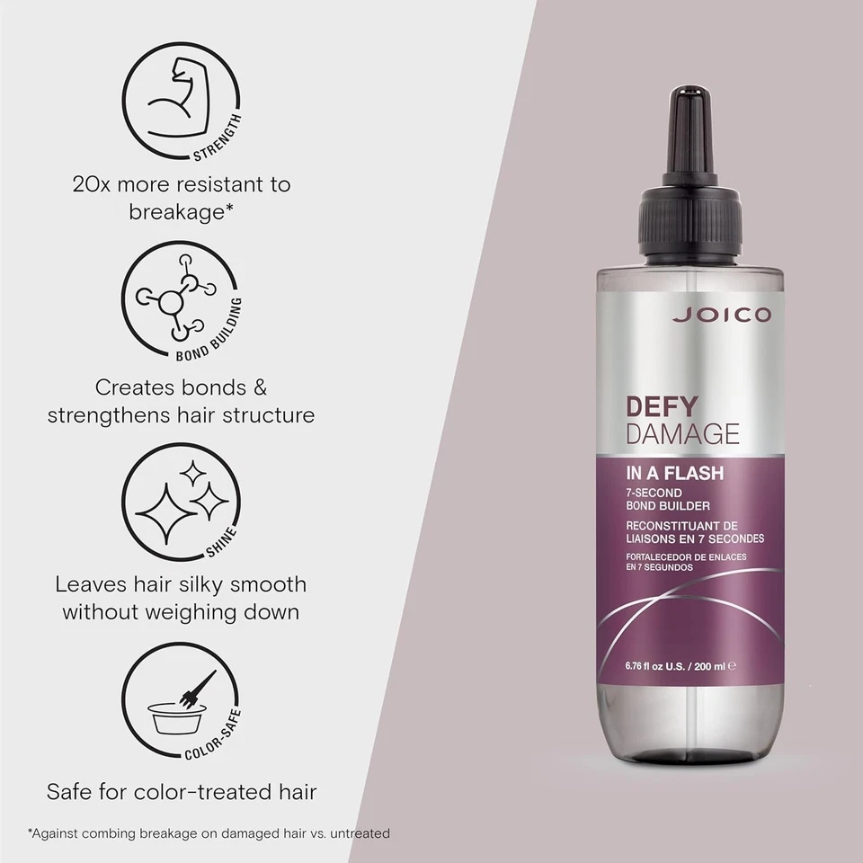 Tratamiento capilar Joico Defy Damage In A Flash 7 segundos Bond Building 6,76 fl OZ Foto 3 de 4