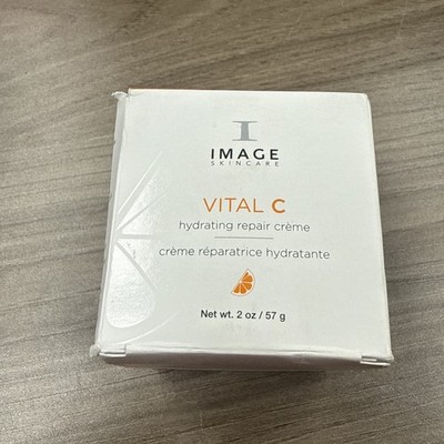 IMAGE Skincare Vital C Hydrating Repair Night Creme 2oz Hyaluronic Acid Dry Skin