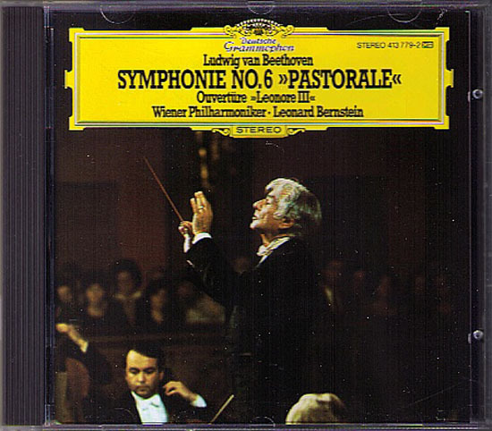 Leonard BERNSTEIN: BEETHOVEN Symphony No.6 Leonore CD 1981 Wiener