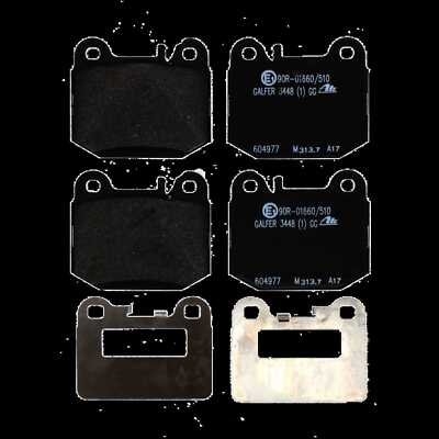 Disc Brake Pad Set-Original Disc Brake Pads ATE 604977