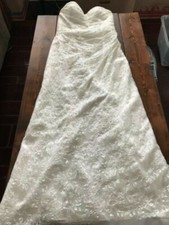 wedding dress size 14 used