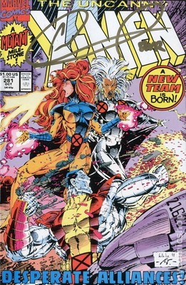 Uncanny X-Men #281 Comics X-Press Signed Variant 1st Printing VG/FN 5.0 1991