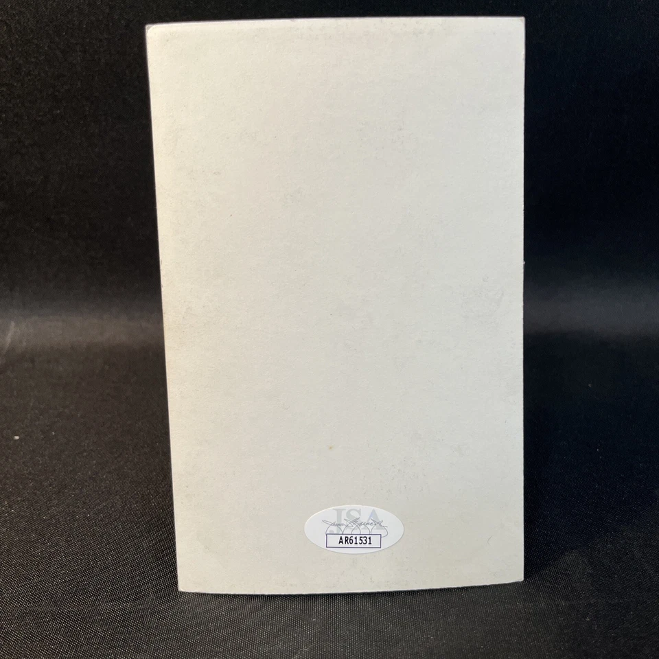 Steve O'Neill signed VTG autograph RPPC JSA Red Sox MGR (d.1962!) (2x WS 1920+) - Image 4 of 4