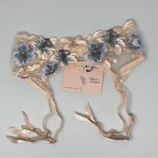 Agent Provocateur Julie Peach Multi Suspender AP2 Small NWT