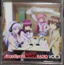 Japanese anime Angel Beats CD Angel Beats SSS RADIO VOL.3
