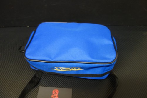 For YAMAHA TDR250 TDR 1kt 3ck textile rack tool case bag luggage rack blue - Picture 3 of 4