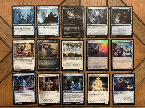 Mazzo COMMANDER - SPETTRI 👻 - BLU/BIANCO - 100 Carte - Magic the Gathering - Foto 9 di 9