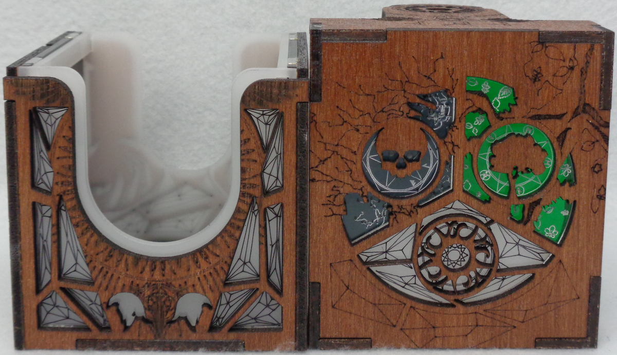 MTG Commander Deck Box ABZAN GREEN/BLACK/WHITE standard Magic the