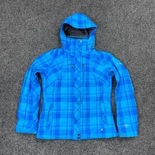 North Face Jacket Whirlibird Omni Tech Women's Blue Interchange Size Medium