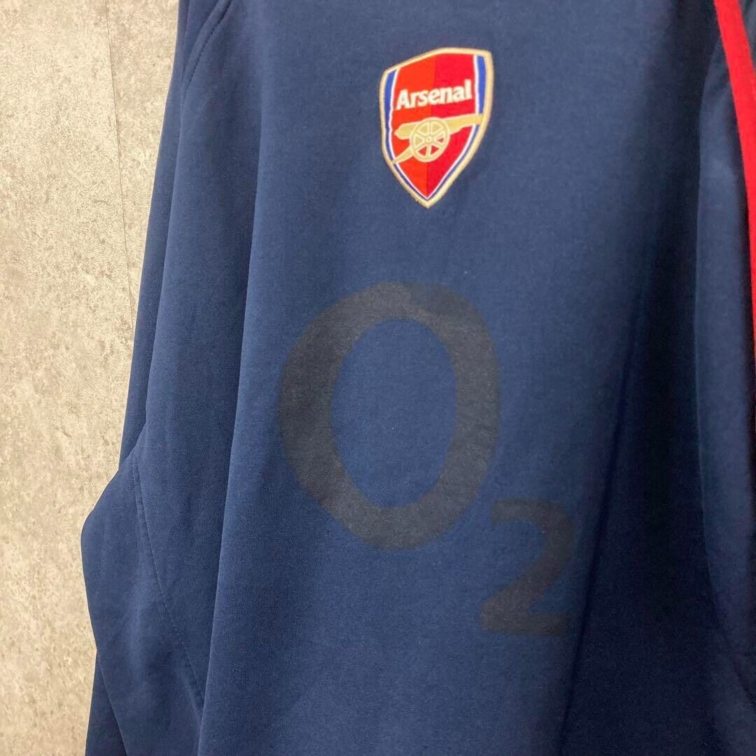 Nike Arsenal O2 Embroidered Sweatshirt Jersey size 2XL Navy Nike Arsenal O2 Embroidered Sweatshirt Jersey size 2XL Navy
